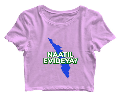 Quirkipedia Naatil Evideya? Malayalam Kerala Womens Crop Tops